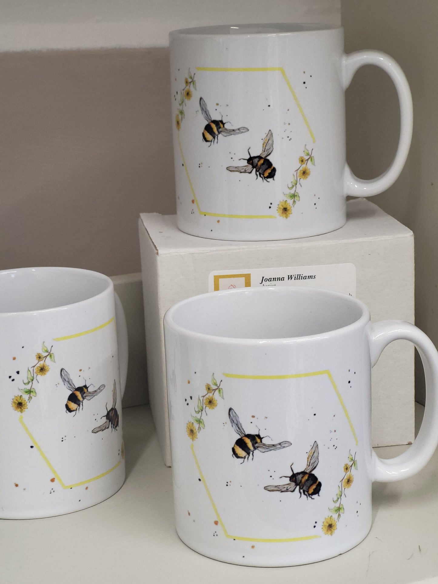 Boxed Bee Mug