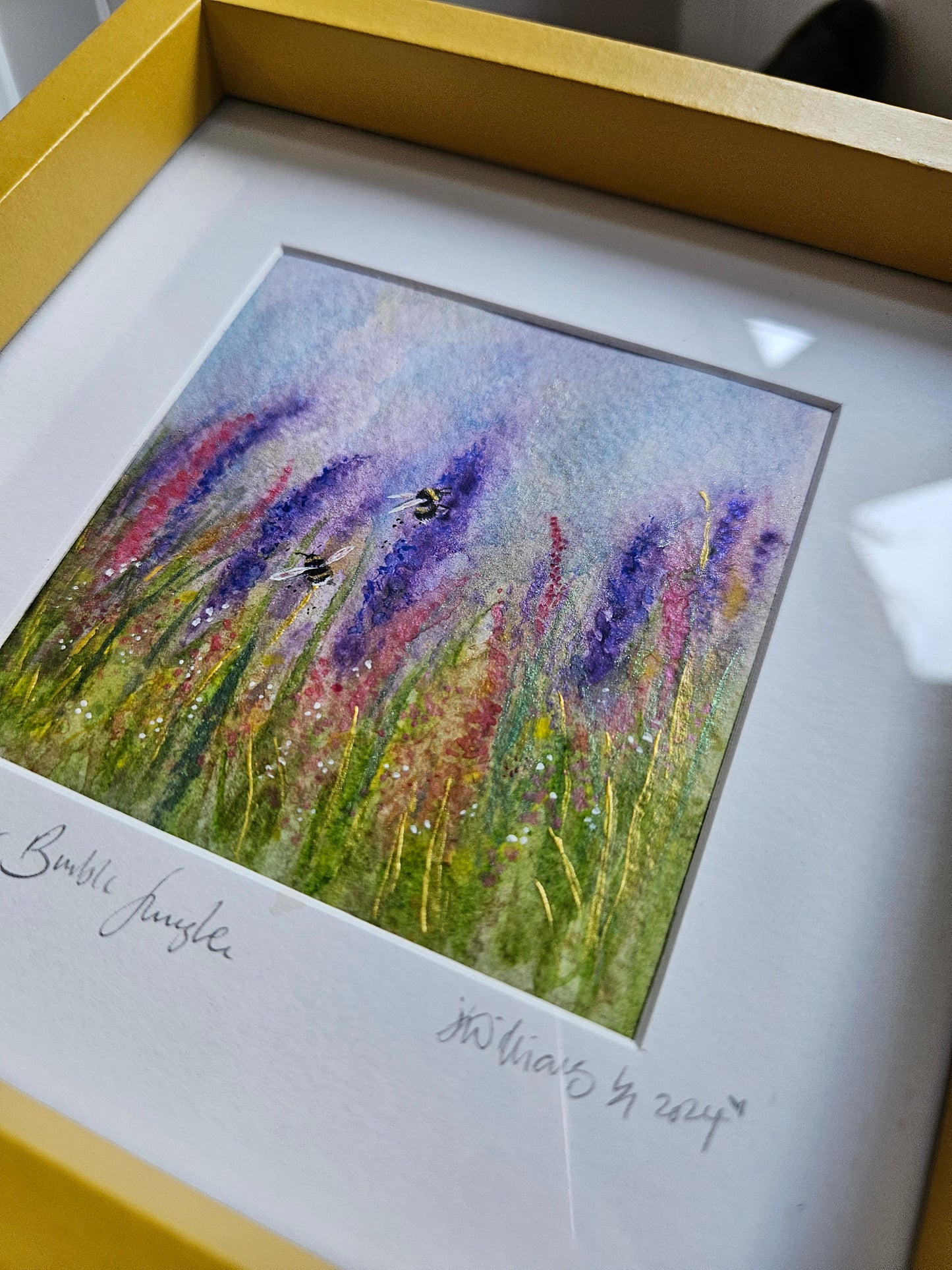Lavender Bumble Jungle/ original