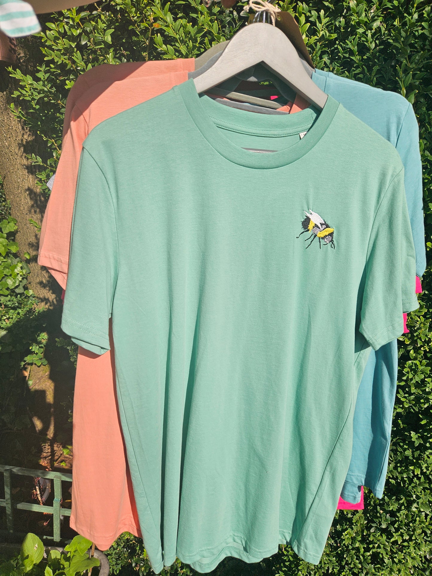 Embroidered Bumblebee Tshirts