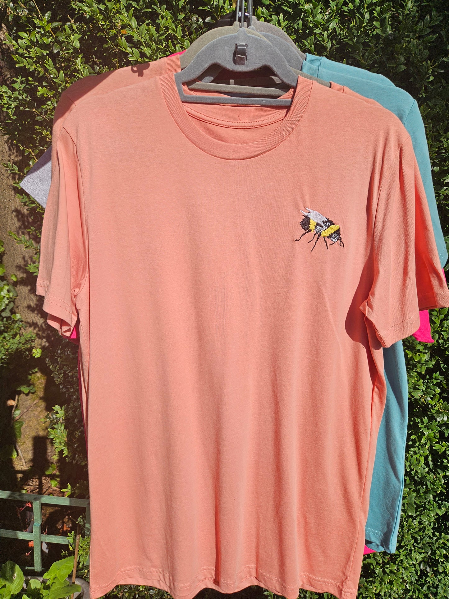 Embroidered Bumblebee Tshirts