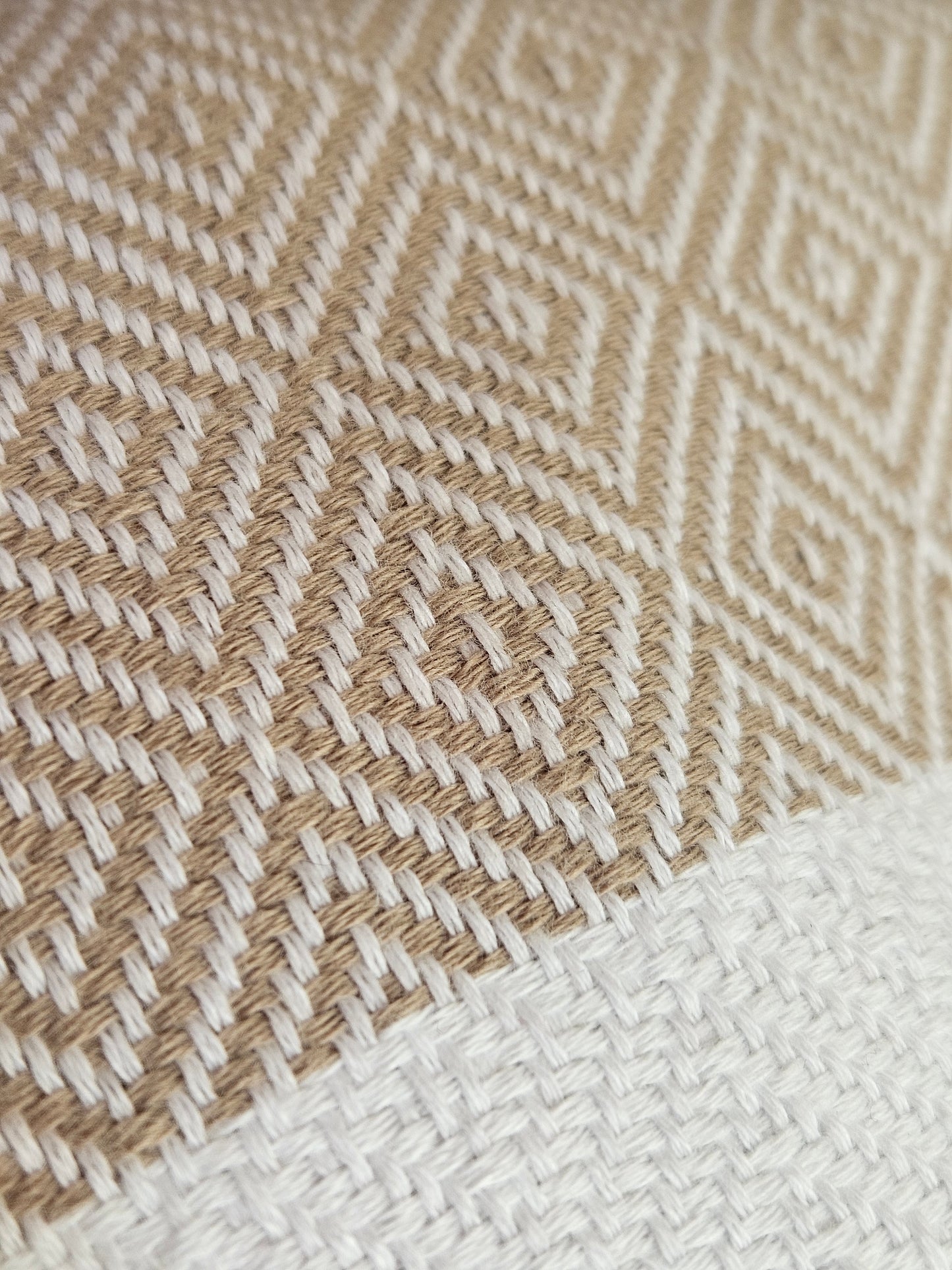 Embroidered bumble bee throw