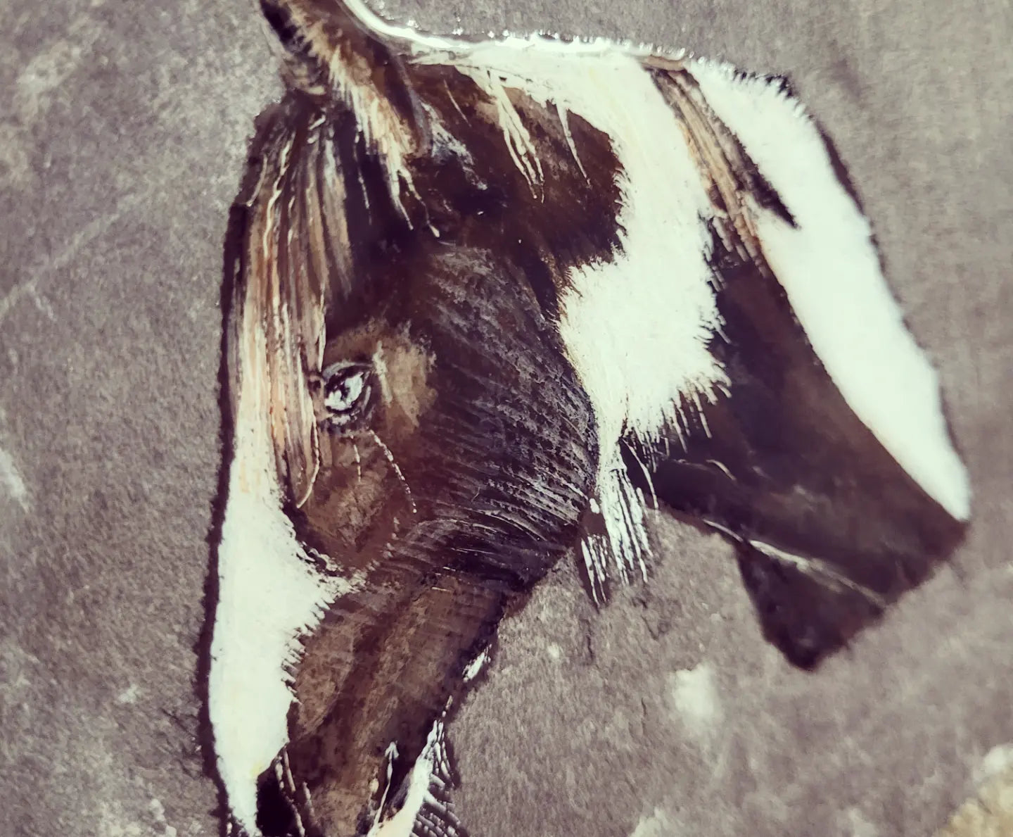 Horse Slate Plaque