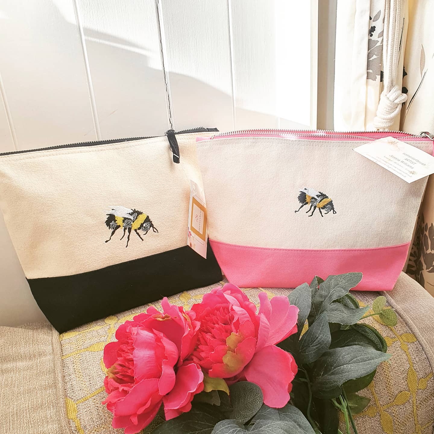 Embroidered Make Up Bag