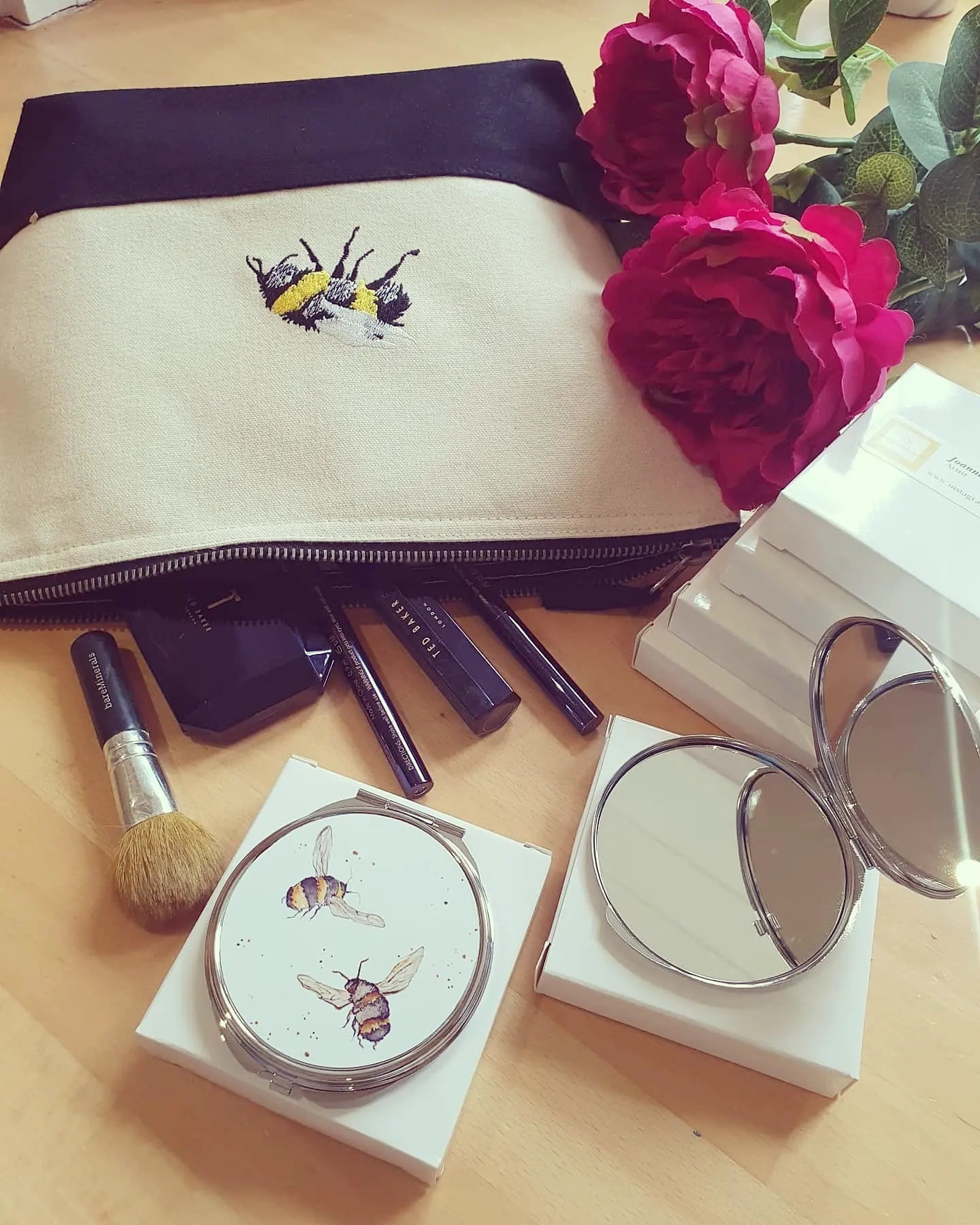 Embroidered Make Up Bag