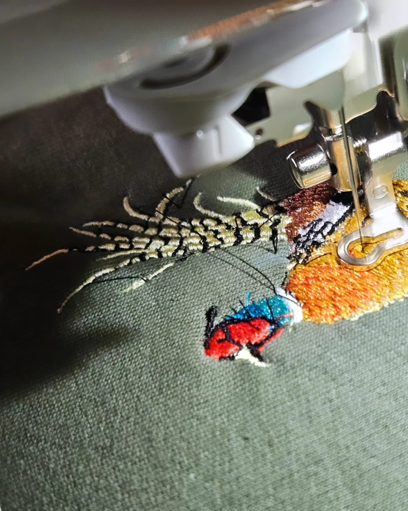 Embroidered Pheasant Gilet - (Men's)