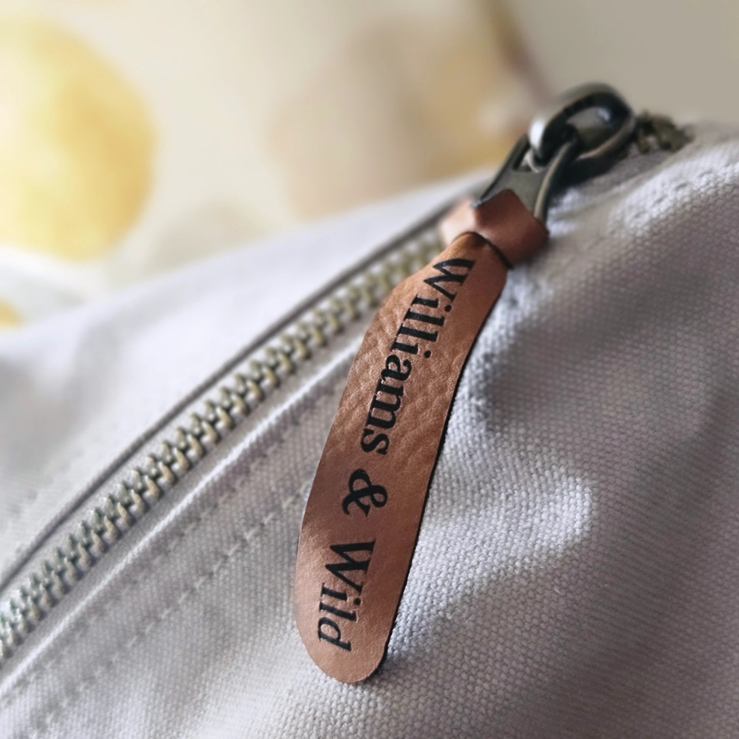 Organic Embroidered Pheasant Barrel Bag
