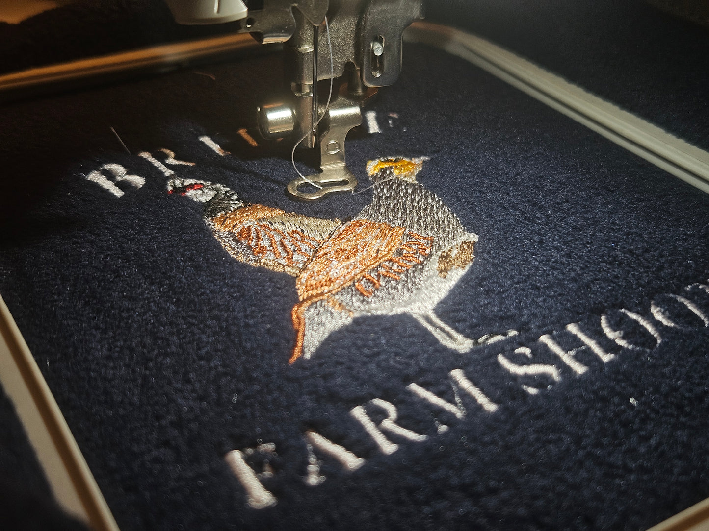 Embroidered Partridge Gilet -  (Women's)