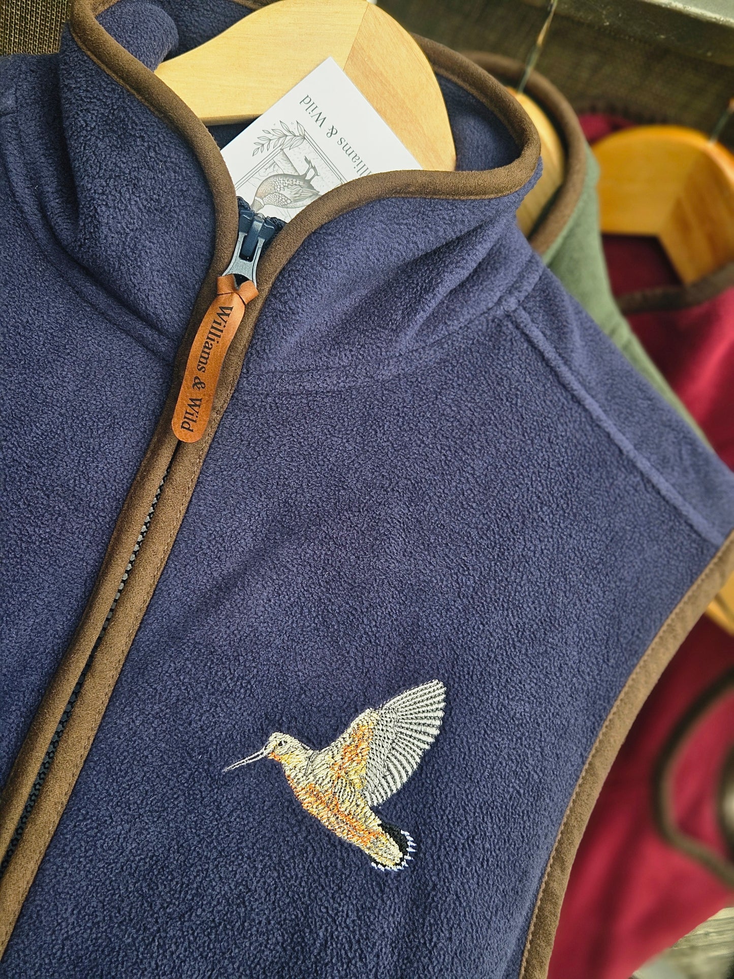 Embroidered WOODCOCK Gilet - (Men's)