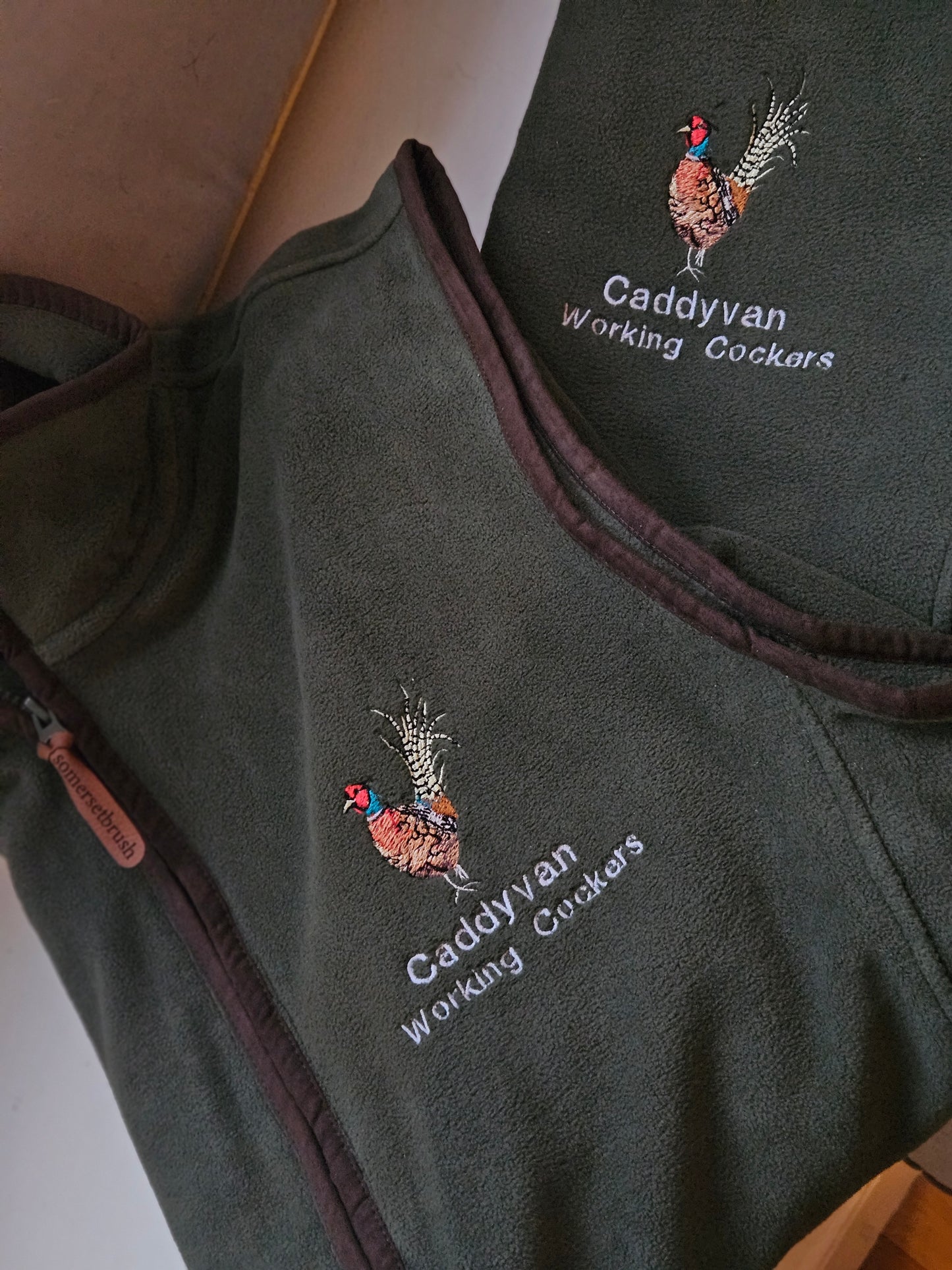 Embroidered Pheasant Gilet - (Men's)