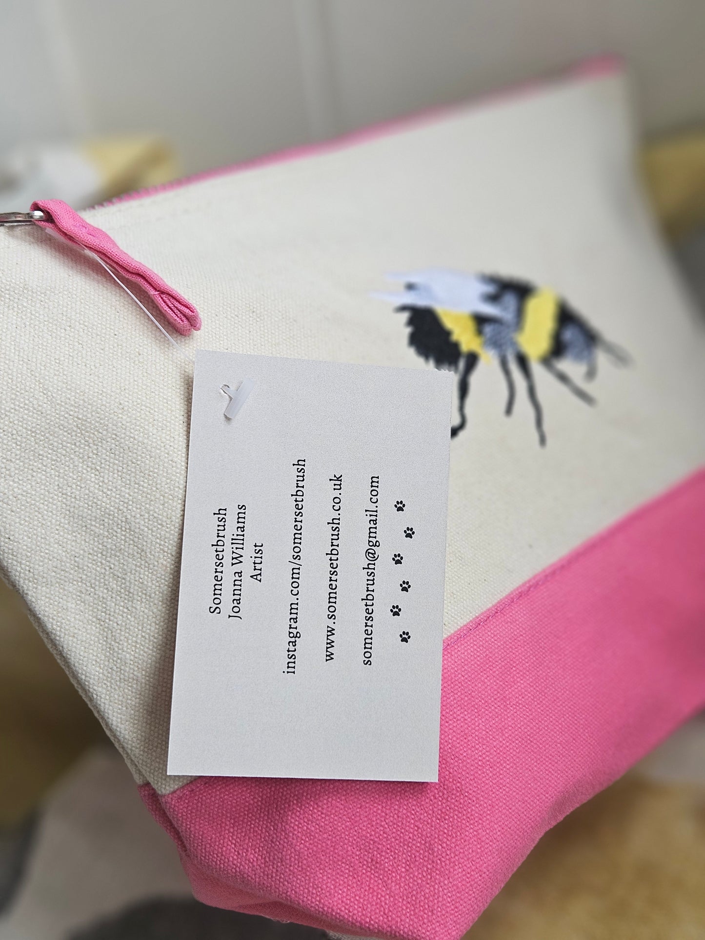 Embroidered Make Up Bag