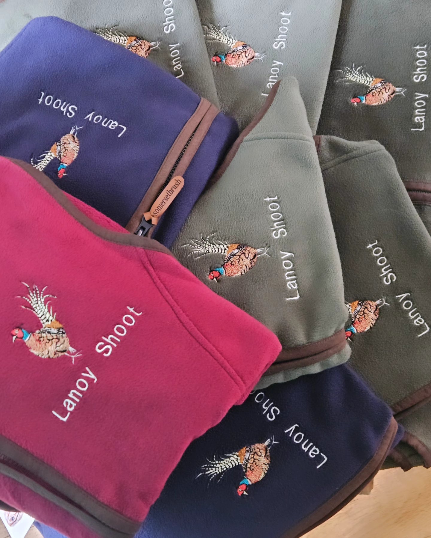 Embroidered Pheasant Gilet - (Men's)