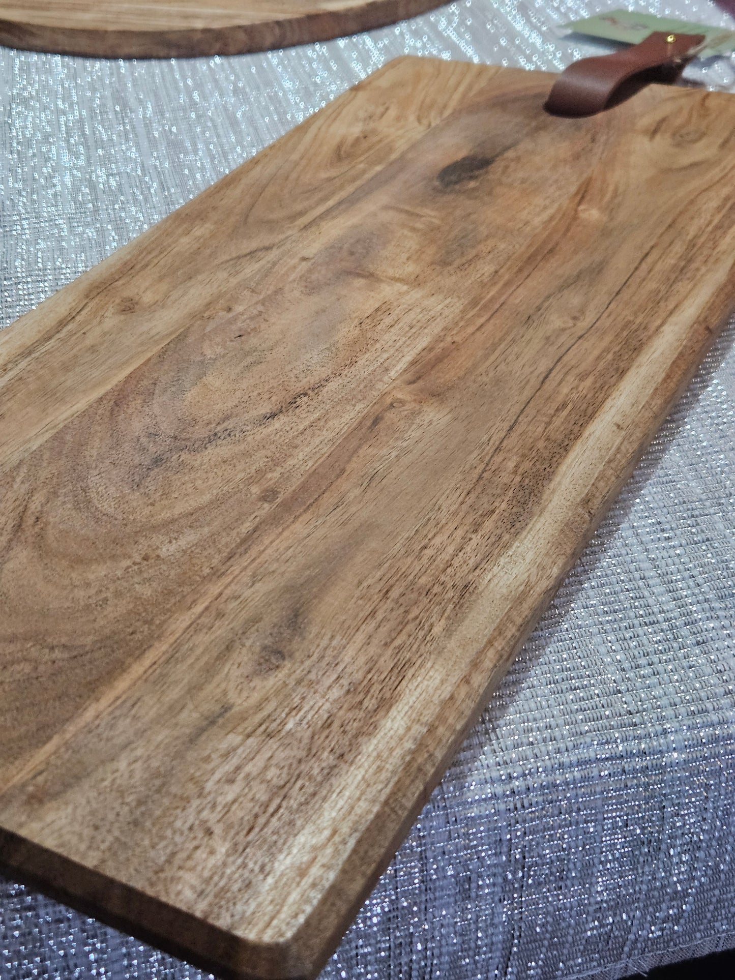 Long Platter Hand Painted Pheasant Serving Board