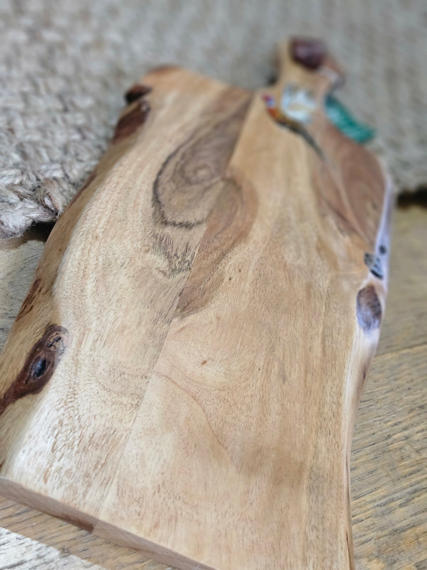 Hand Painted Pheasant Serving Board