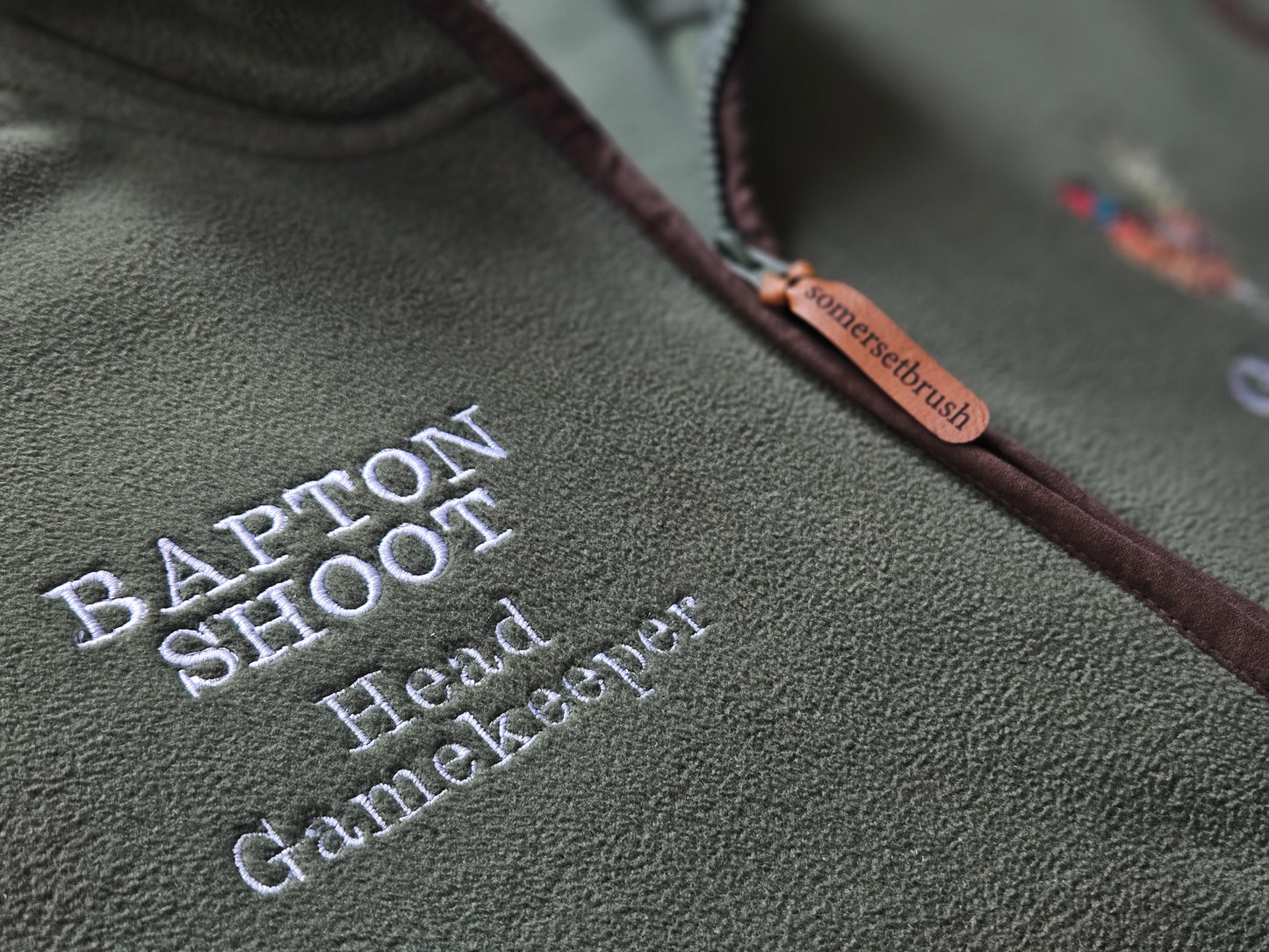 Embroidered Pheasant Gilet - (Men's)