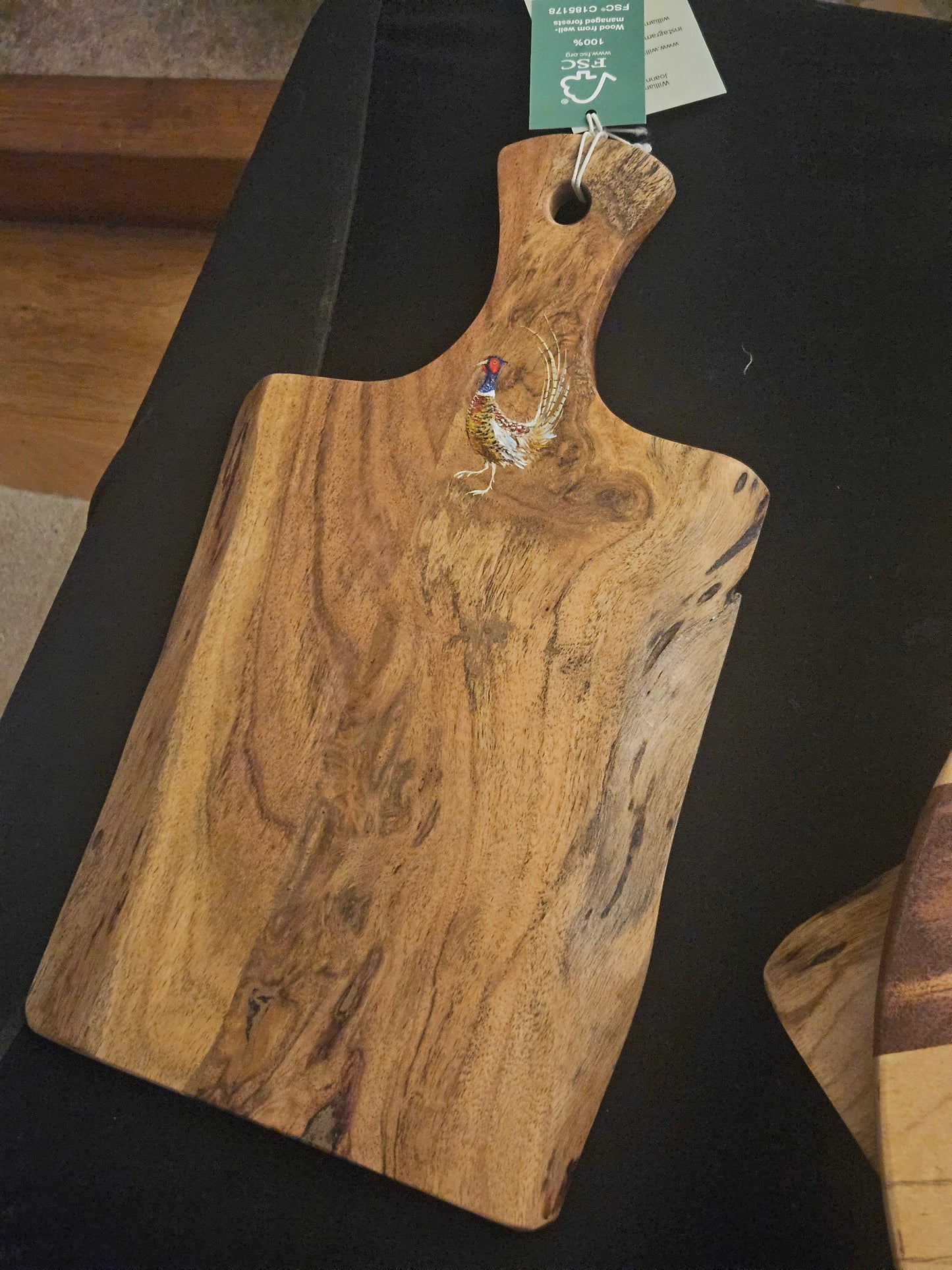 Hand Painted Pheasant Small Board
