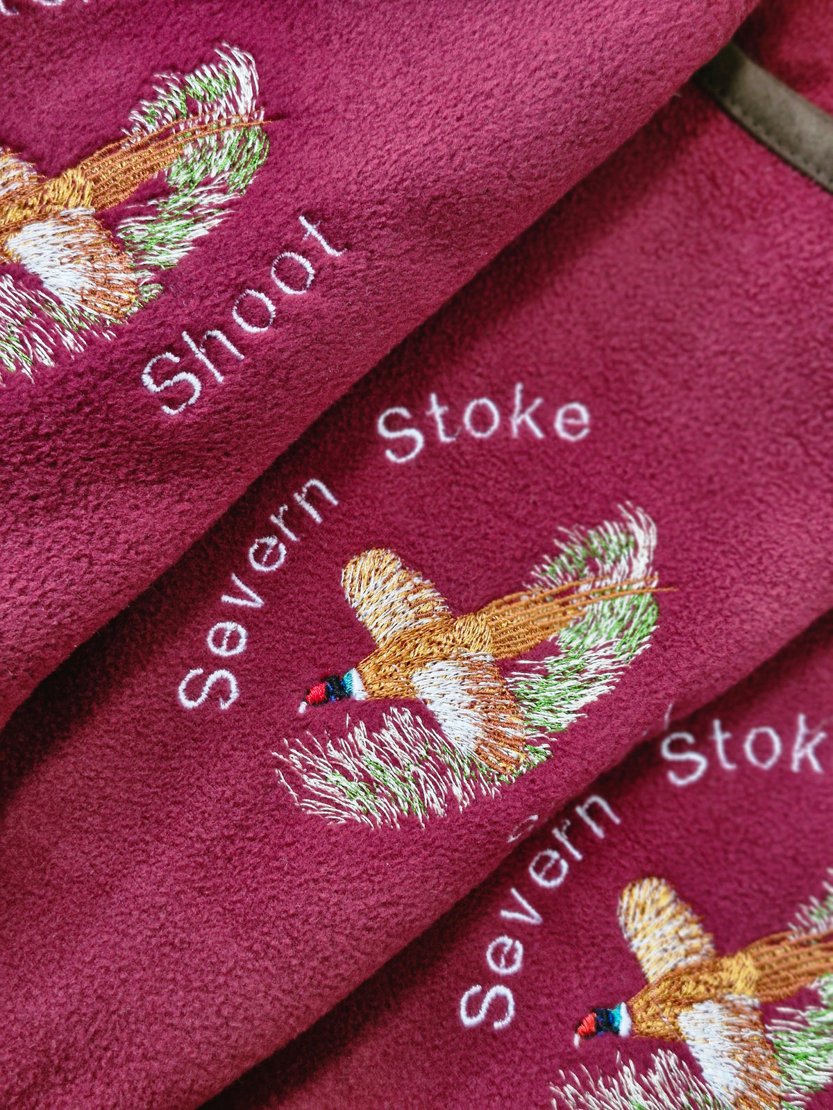 Embroidered Pheasant Gilet COLOUR FLYING PHEASANT-  (Men's)