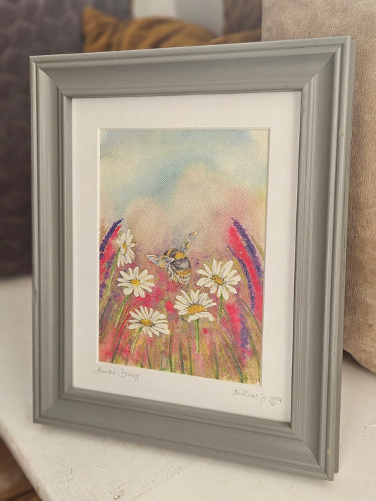 Daisy and Bumble, Framed