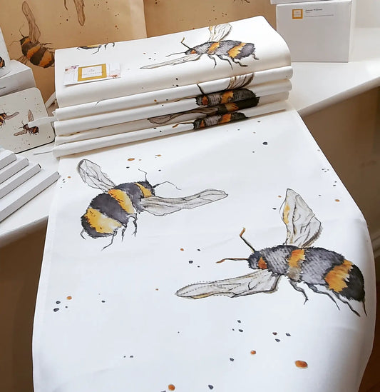 Bumblebee Tea Towel
