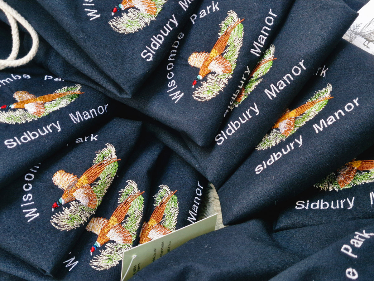 Embroidered & Personalised Cartridge Shoot Bags