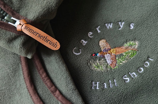 Embroidered Pheasant Gilet COLOUR FLYING PHEASANT-  (Men's)