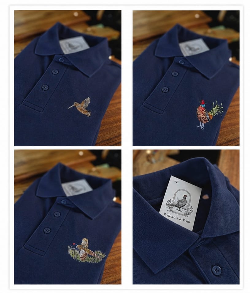 Embroidered Polo Shirts (Men's)