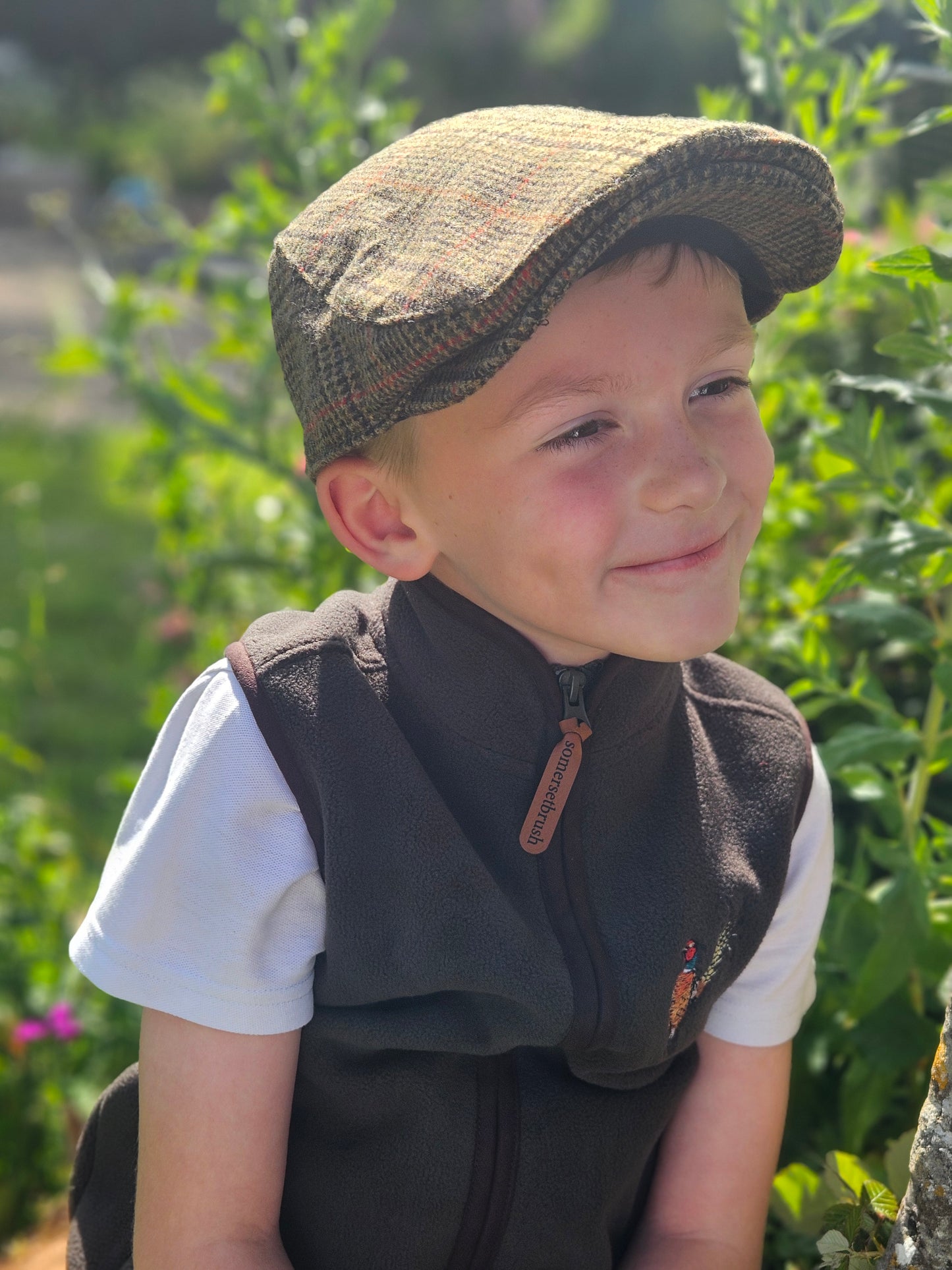 Children's Embroidered Pheasant Gilets