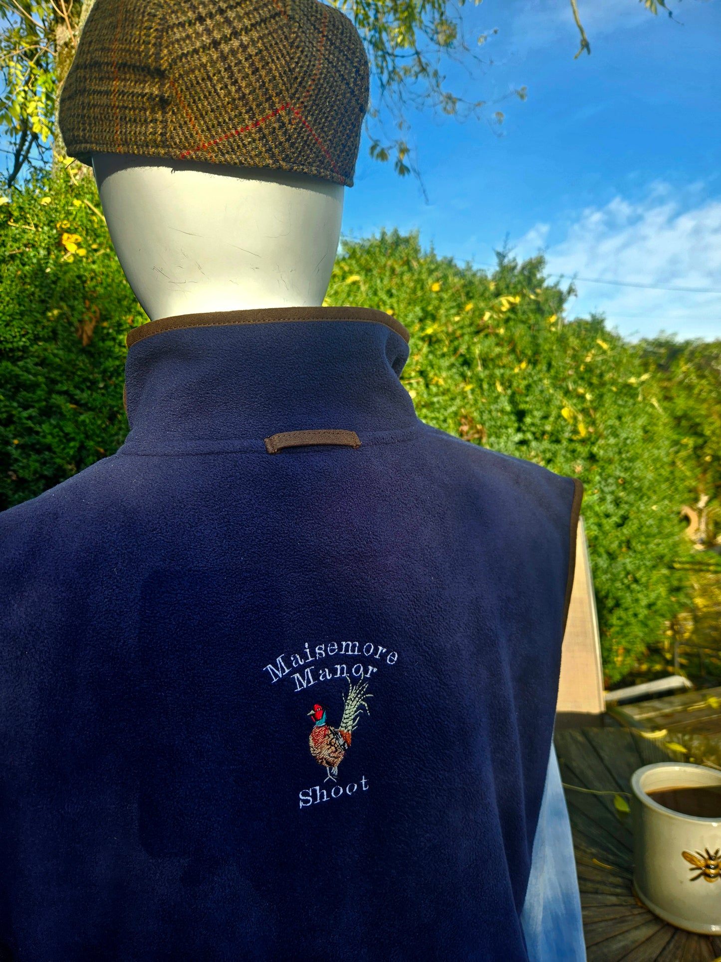 Embroidered Gundog Gilets/ Pheasant (Lucinda)
