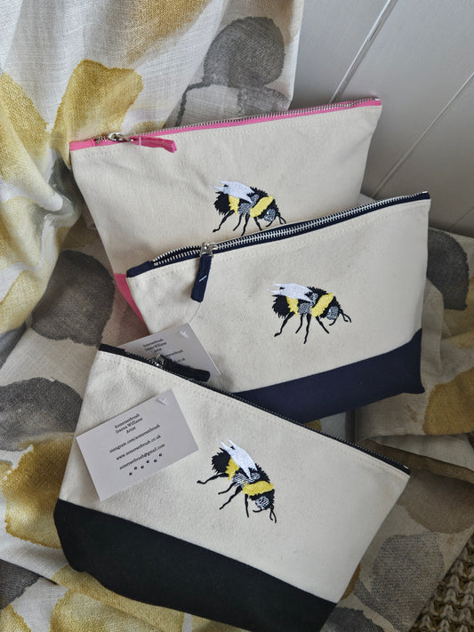 Embroidered Make Up Bag