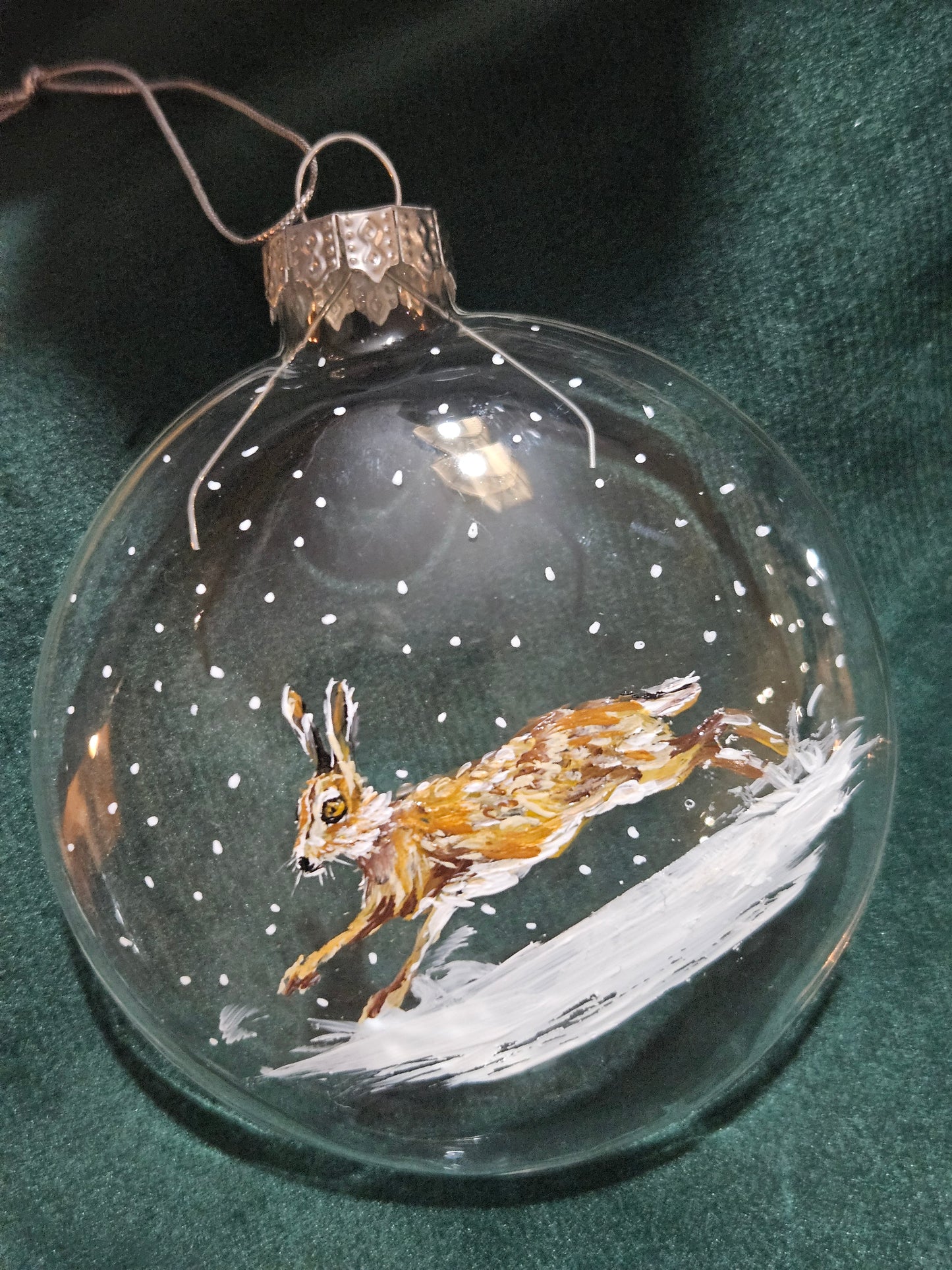 COUNTRYSIDE ANIMALS Glass Boxed Baubles (Personalisation Available)