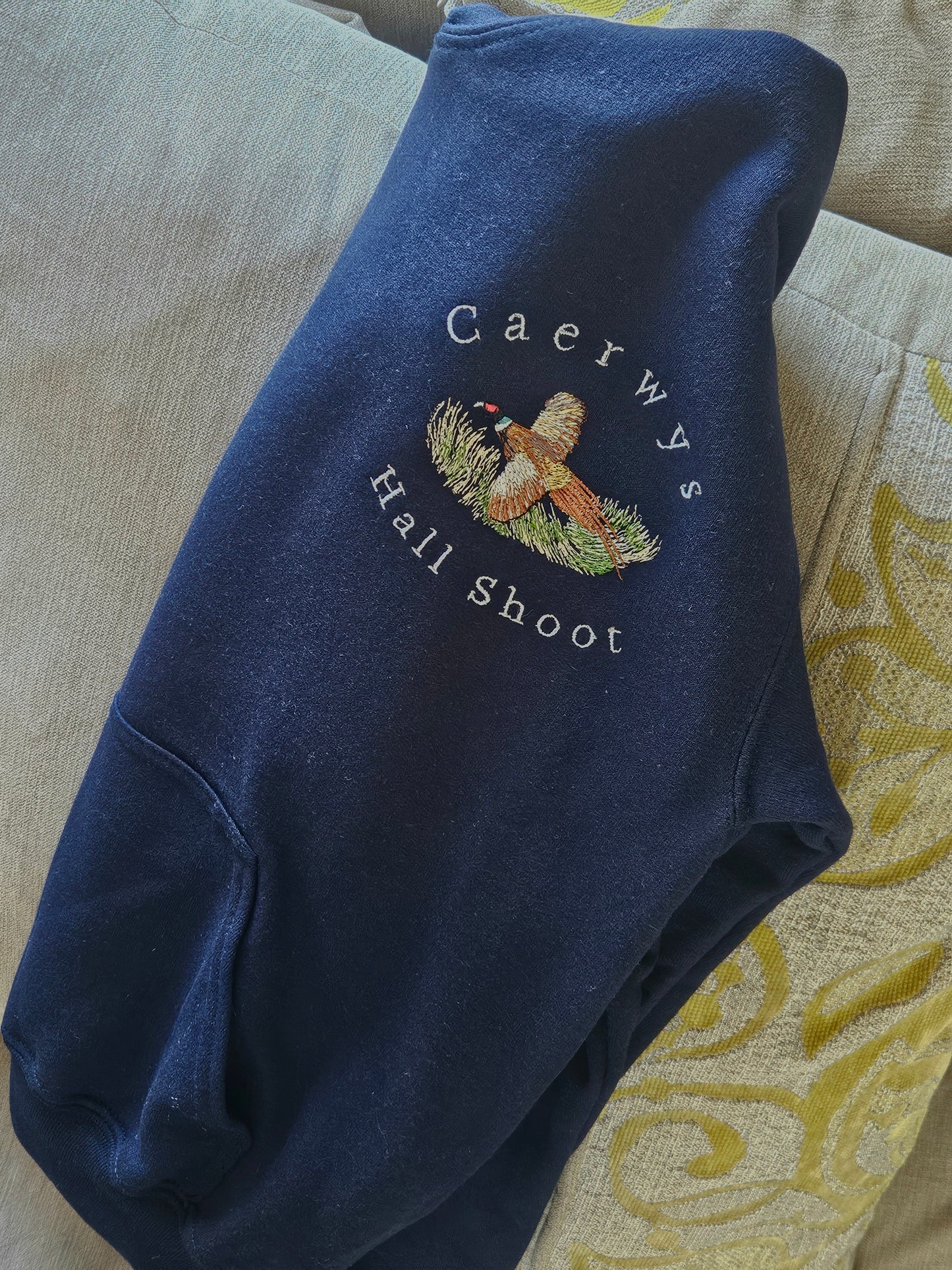 Children's Embroidered Pheasant Hoodies