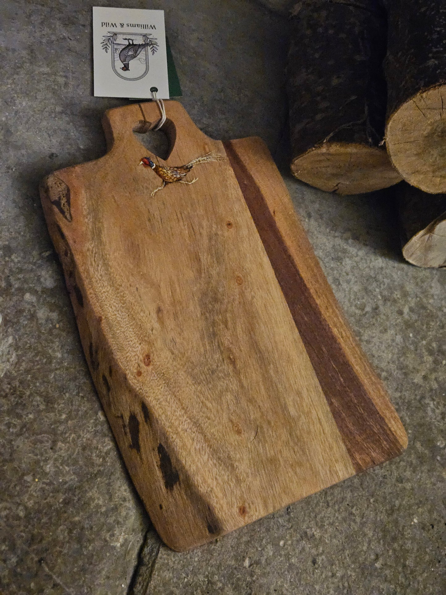 Hand Painted Pheasant Board (small)