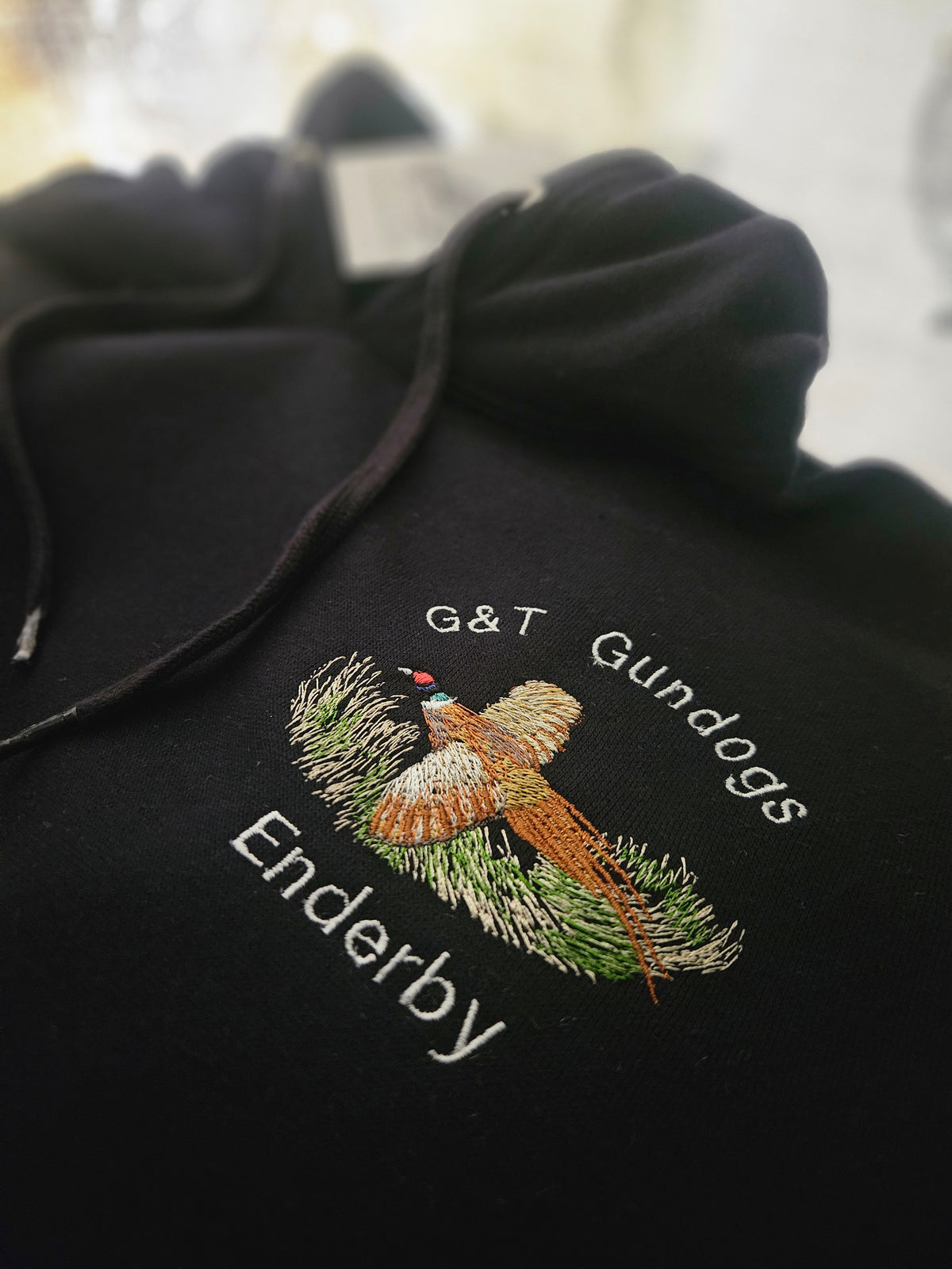 Children's Embroidered Pheasant Hoodies