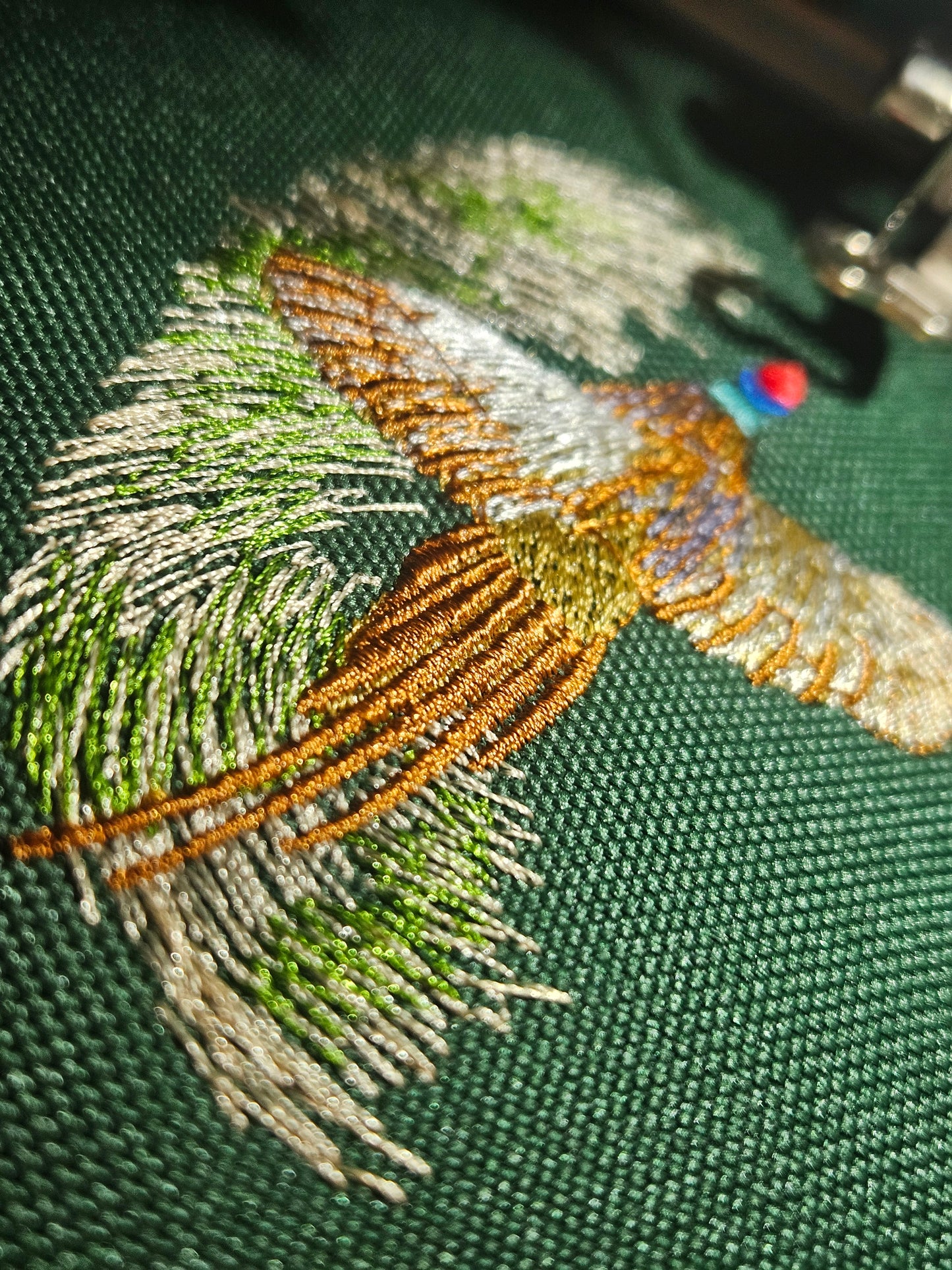 Embroidered Pheasant Rucksack