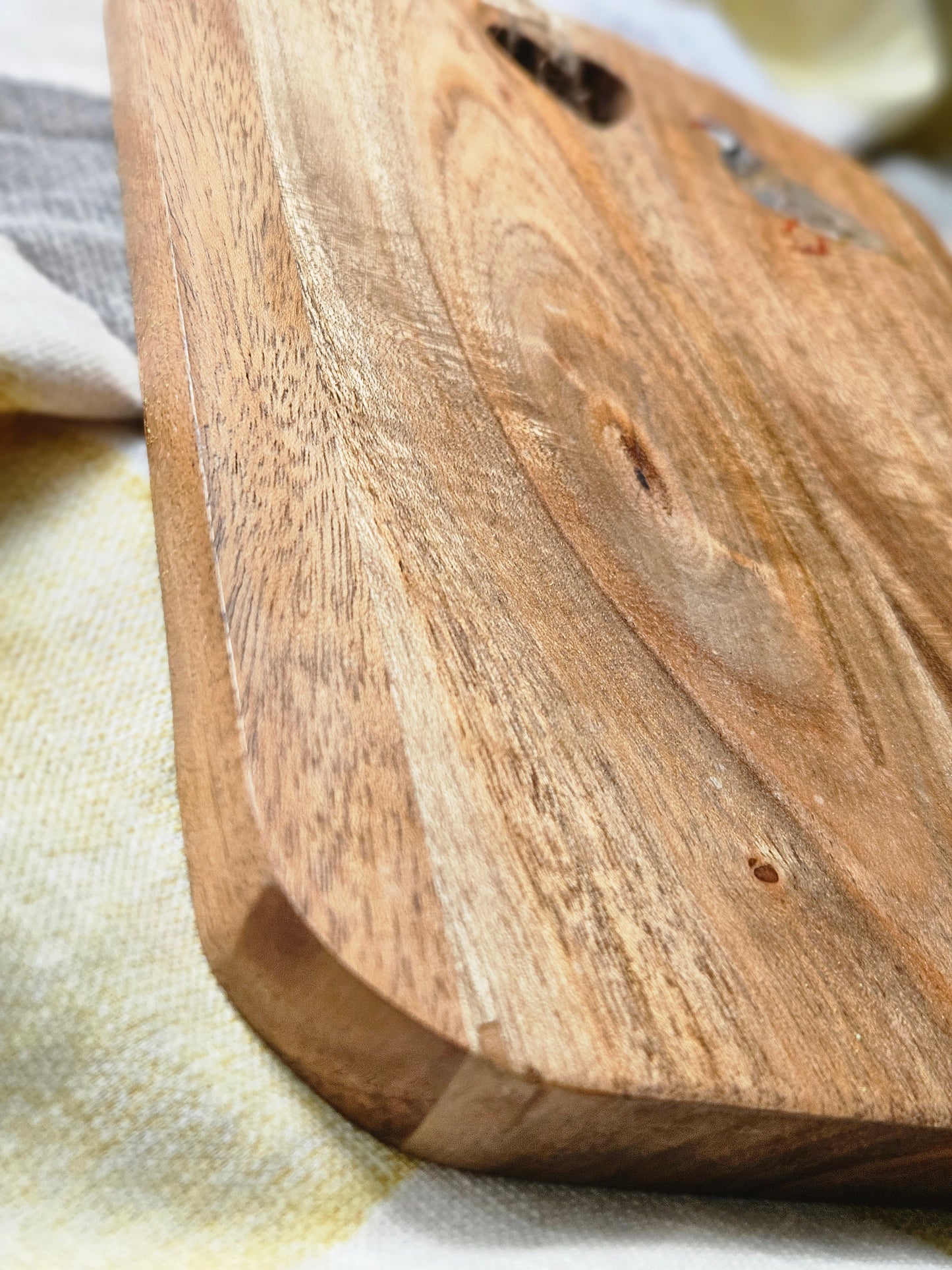Hand Painted Partridge Wooden Small Board