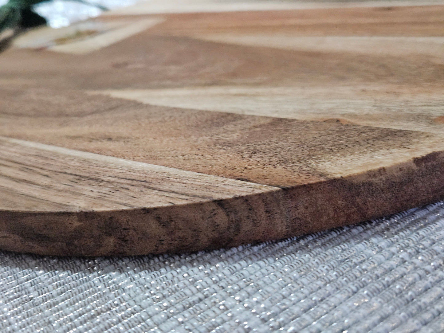 Circular Hand Painted Pheasant Serving Board