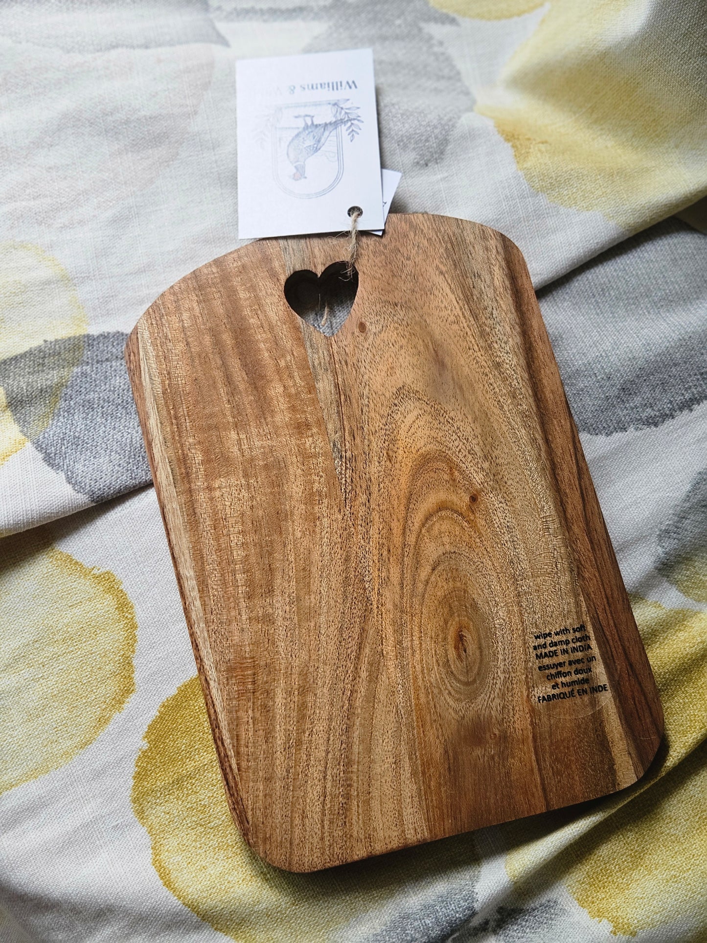 Hand Painted Partridge Wooden Small Board
