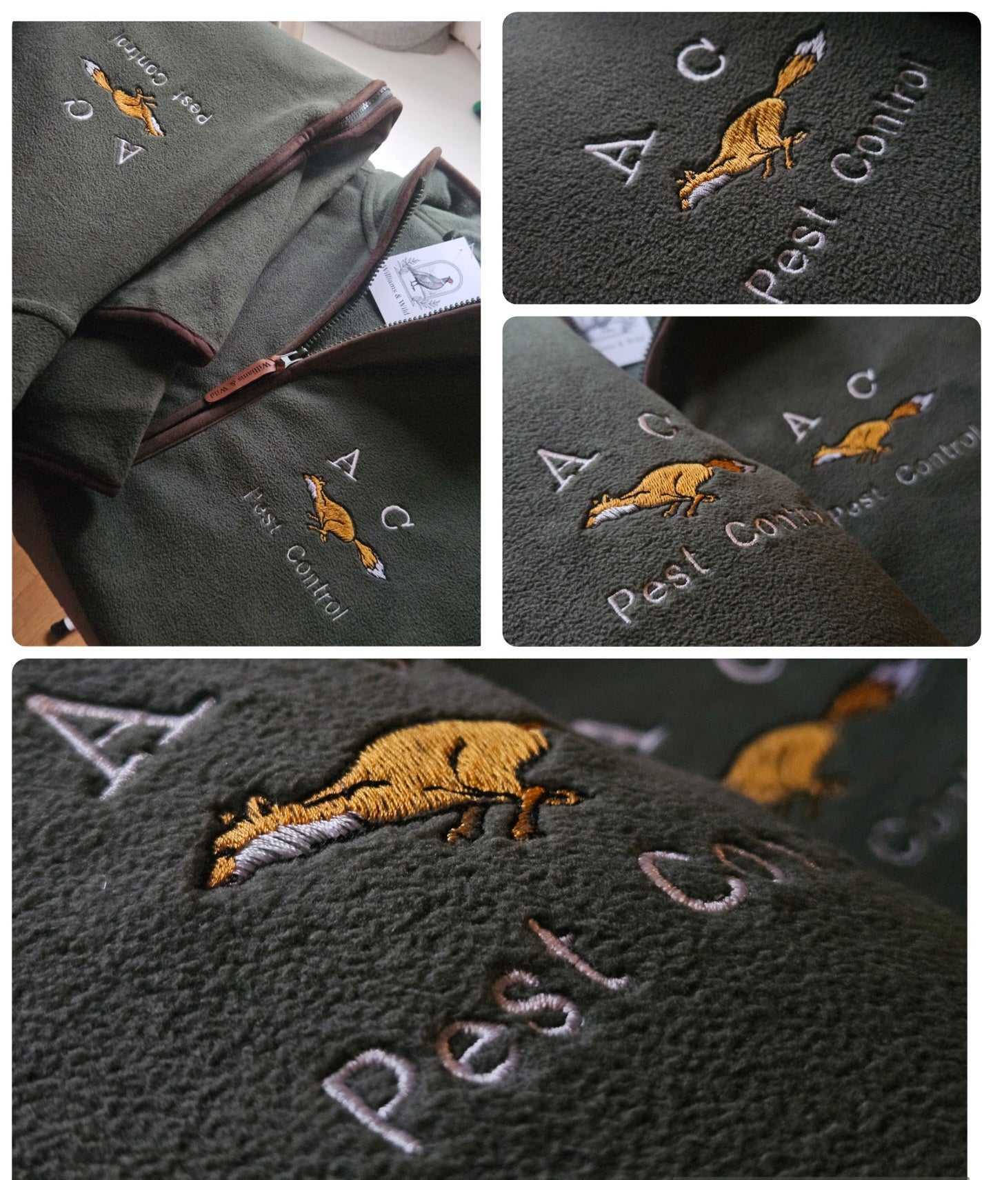 Embroidered FOX Gilet -  (Men's)