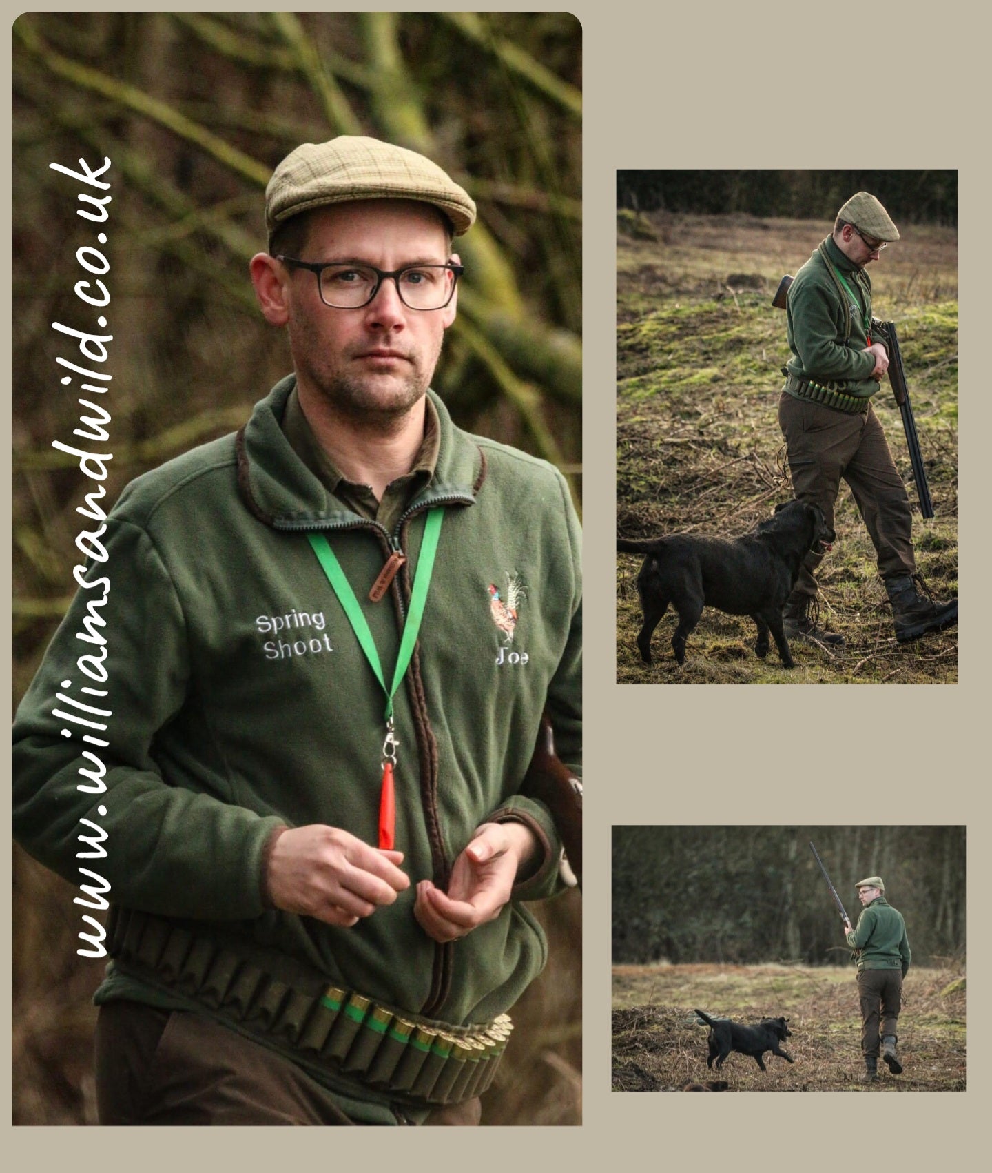 Embroidered Pheasant Gilet -  (Men's)