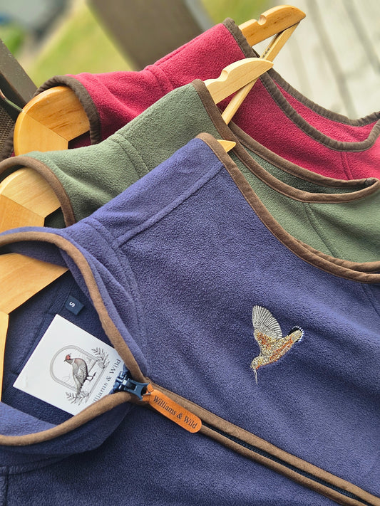 Embroidered WOODCOCK Gilet -  (Men's)