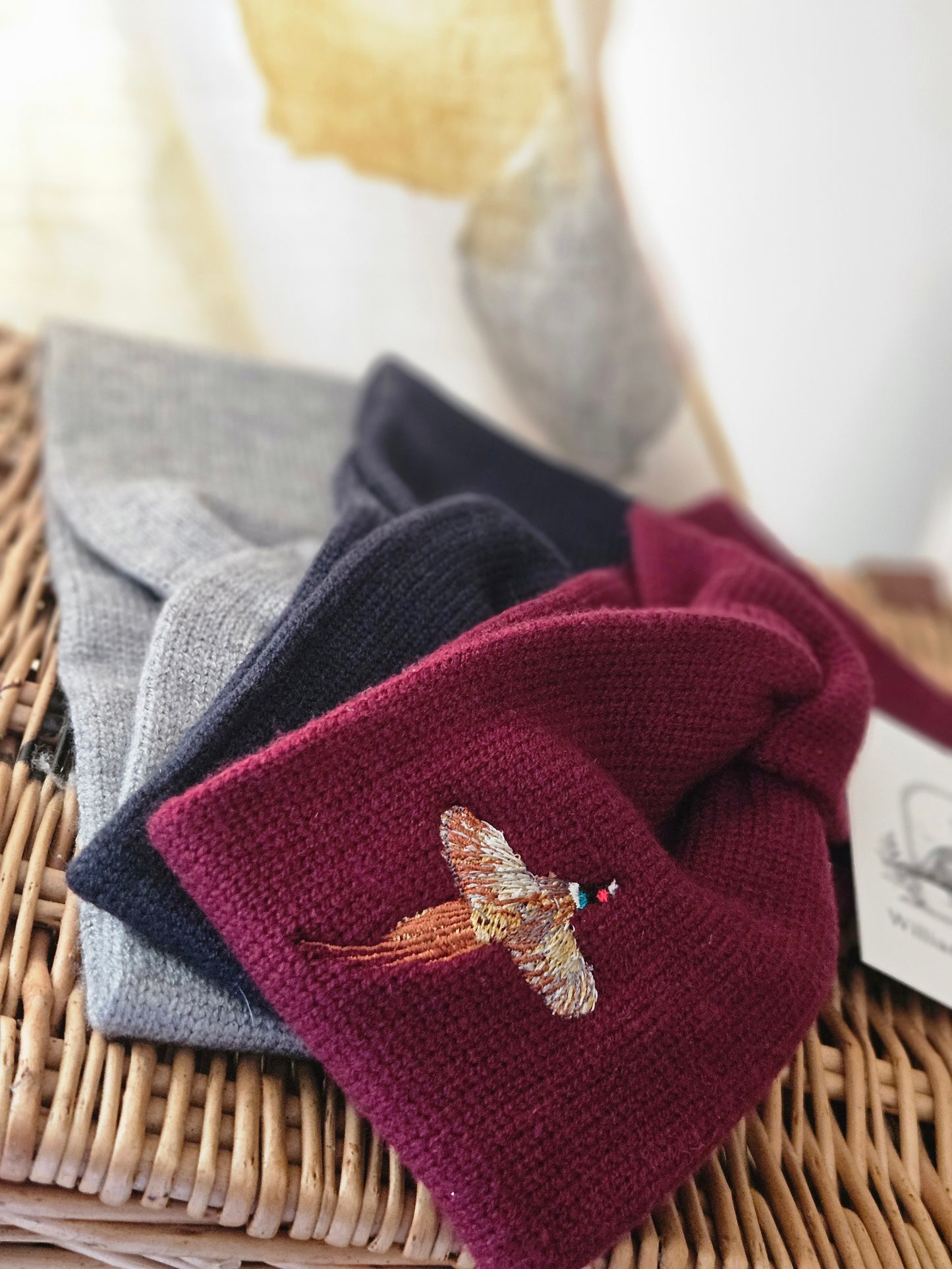 Embroidered Countryside Headbands