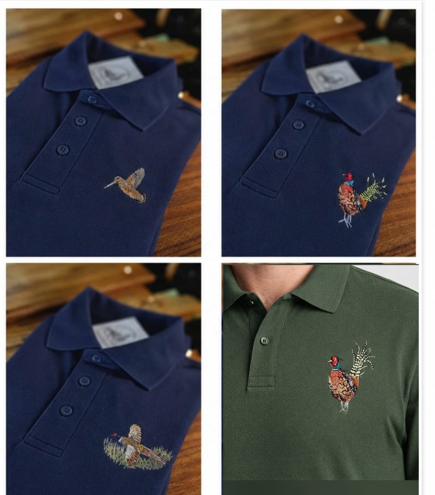 Embroidered Polo Shirts (Men's)