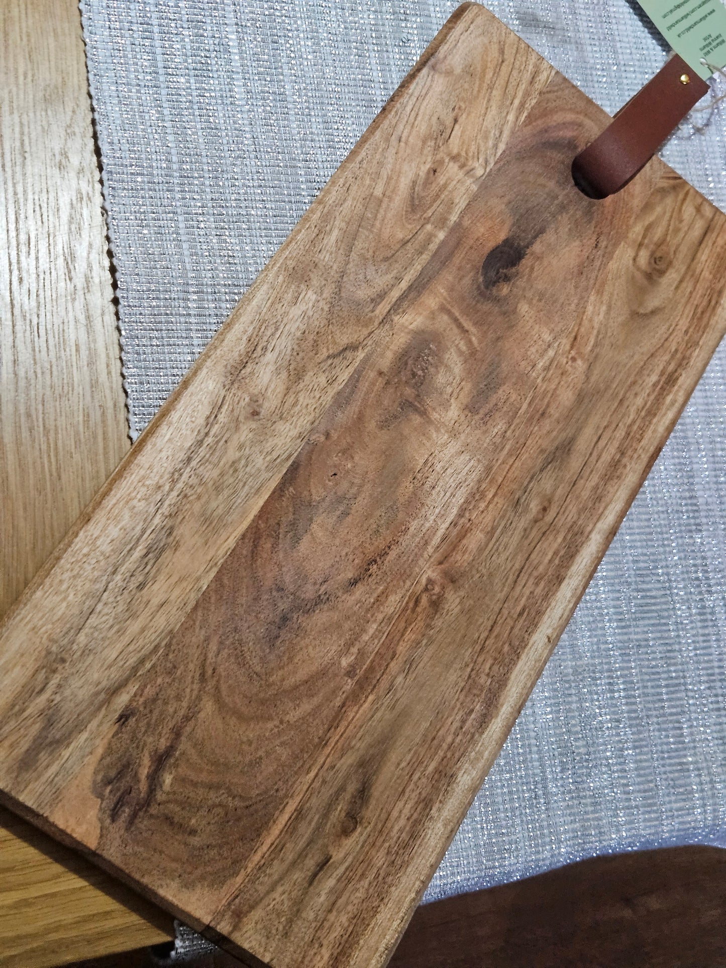 Long Platter Hand Painted Pheasant Serving Board