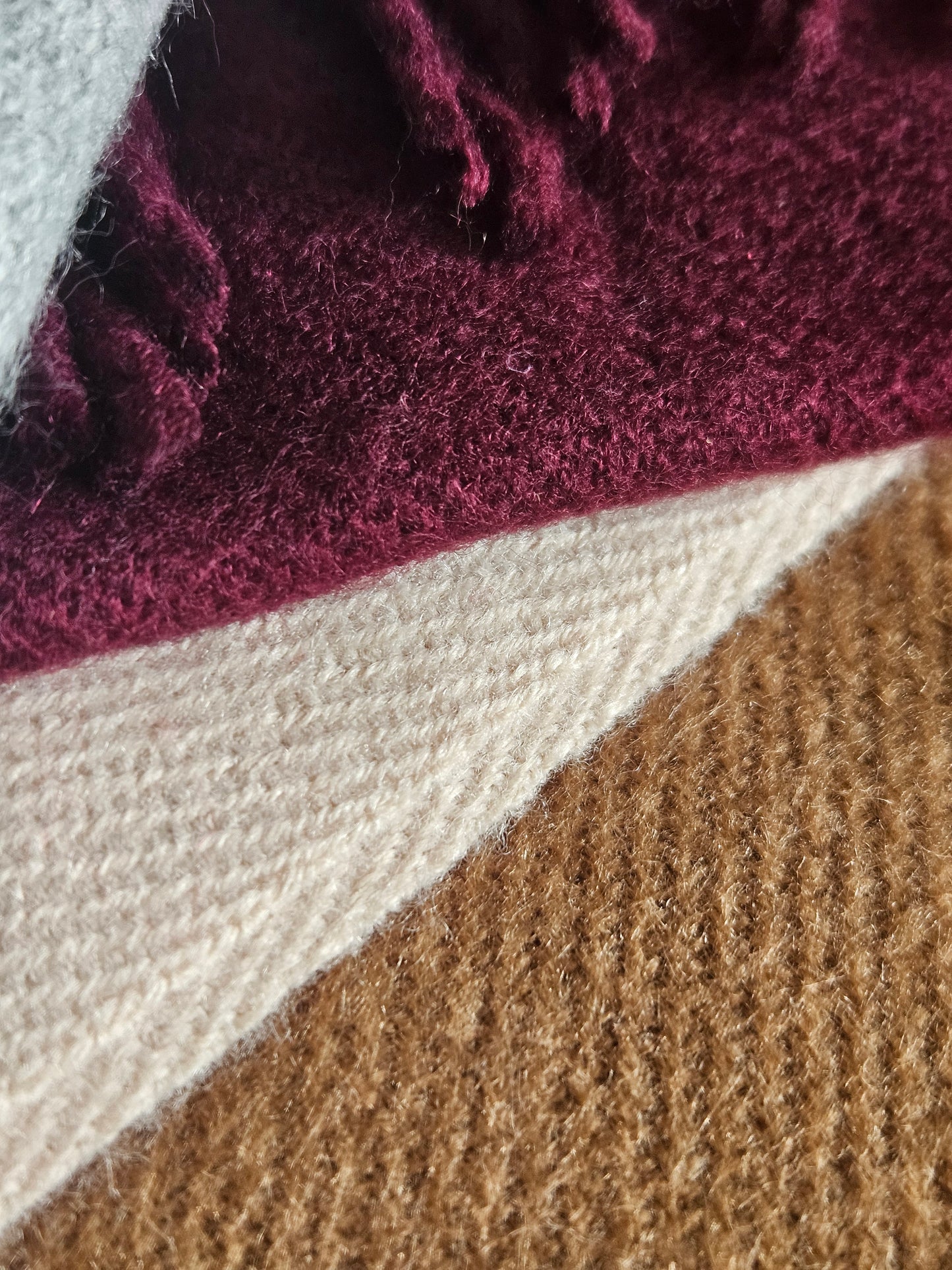 Embroidered Pheasant Scarves