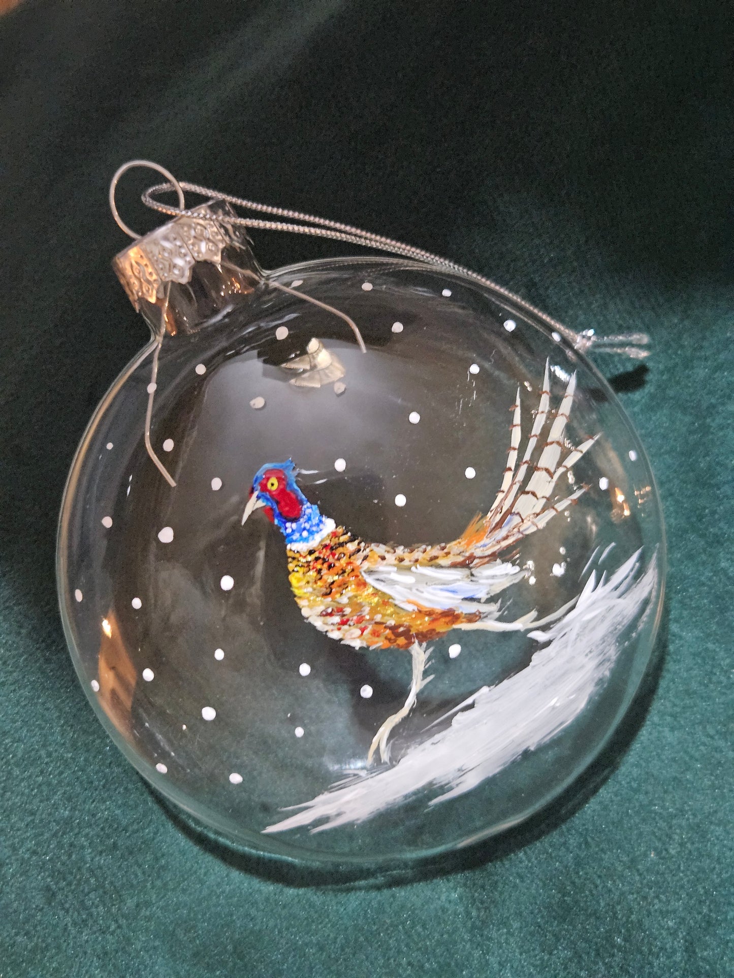 COUNTRYSIDE ANIMALS Glass Boxed Baubles (Personalisation Available)
